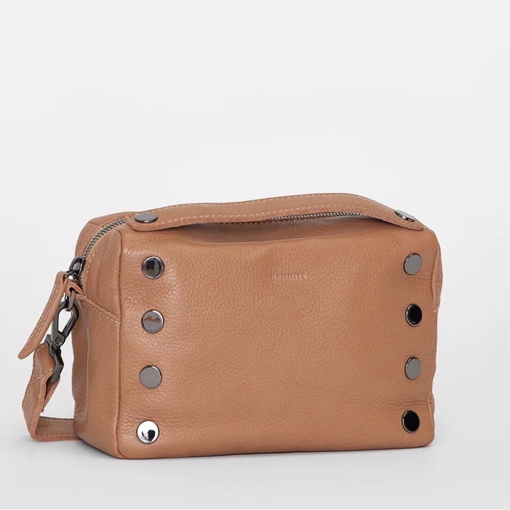 Hammitt Evan Crossbody Bag Biscotti/Gunmetal - sold out color